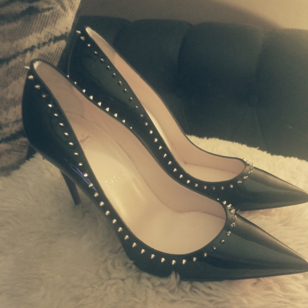 Authentic Christian Louboutin's Anhalina 100mm